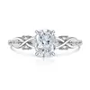 Anillo de Huevo de Paloma con Corte de Flor de Hielo de Piedra Preciosa de Colores Más Vendido en Tiktok para Mujeres con Anillo de Diamante de Alto Carbono Súper Llamativo para Transmisión en Vivo y Dropshipping