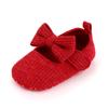 Bebê Princesa Sapatos Macio-solado Lã Arco Sapatos de Bebê Macio-sola Não-deslizamento Sapatos Da Criança Sapatos de Bebê 2330