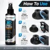 El spray abrillantador para modelos de impresión 3D KineShineX proporciona alto brillo, secado rápido y reduce las líneas de capa, adecuado para múltiples aplicaciones.