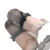 Yilele Medias Sexy Mariposa Sexy Calcetines Largos de Encaje para Mujer Lolita Hasta la Rodilla Lindos Calcetines para Muslo