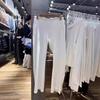 Pantalones casuales de cintura elástica con ojales blancos de nuevo estilo BM, pantalones huecos para mujer, pantalones holgados con diseño de chica sexy BM Pure Desire