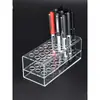 Diámetro 1.2CM Portabolígrafos Multiorificio Portabolígrafos de Cejas Portabolígrafos de Tinta Estacionería Soporte Multifuncional para Exhibición de Paletas