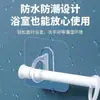 Estante de pared para botella de gel de ducha sin perforaciones, estante de almacenamiento para baño, estante de almacenamiento para desinfectante de manos, gancho adhesivo multifuncional