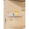 Estante de almacenamiento colgante para la litera inferior en dormitorios, una herramienta mágica para ahorrar espacio para libros y estantes, estante de almacenamiento de cama para dormitorio estudiantil