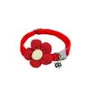 Collar de Flor de Felpa para Mascotas Collar de Alas de Ángel Collar de Campana para Gato Mascota Gato Perro Universal Collar Lindo