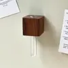 Imán de Nevera para Cultivar Flores de Madera Maciza Imán Magnético para Cultivar Flores Florero Creativo 3D Estéreo Imán de Pared Decoración Estéreo