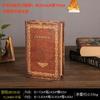 Caixa de Preparo de Bife Livro Mágico para Restaurantes Populares, Livro Falso de Madeira, Modelo de Livro Artificial, Prato de Jantar, Decoração de Mesa