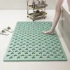 Tapete quadrado antiderrapante, tapete de banheiro, tapete antiderrapante e anti-queda para chuveiro, tapete de chão com ventosa para box de banheiro doméstico, tapete massageador de pés para banheiro
