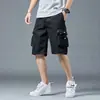 Llegada Nueva 2021 Pantalones Cortos para Hombre Verano Marca de Moda Sueltos de Cinco Puntos Ropa Exterior Pantalones Capri Overoles Casuales Pantalones Deportivos para Hombre