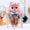 Atacado 22cm comércio exterior novo leite quente boneca de vinil fofa princesa menina brincar de casinha brinquedos