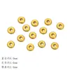 24k Oro Arena Conserva Color Charms Espaciadores con Cuentas Accesorios Hecho a Mano DIY Accesorios para Joyería Pulsera Brazalete Espaciadores Cuentas Almohadillas Materiales