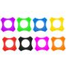Cubierta de Esponja para Micrófono Engrosada Color Puro Hogar Ktv Anillo Antideslizante Cubierta Protectora Cubierta Anticaídas para Micrófono Antirrodadura Lavable