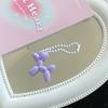 Llavero de Perro Globo Color Crema, Colgante de Mochila de Moda para Chicas, Accesorio de Regalo para Mejores Amigas Pareja, Imprescindible para Chicas Dulces