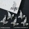 Nuevo Colgante Corazón de Meteoro Mariposa Luna Pulsera de Cuentas DIY Collar Pendientes Accesorios de Joyería de Aleación