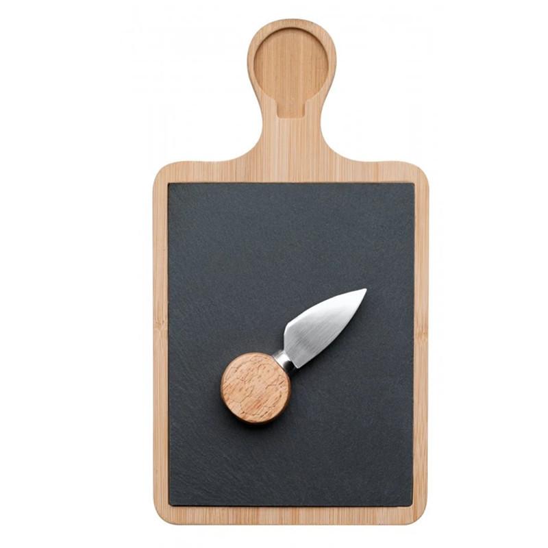 竹制奶酪板套装 家用芝士板 双面可用砧板零食托盘菜板BSCI