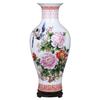 Cerâmica Jingdezhen Bambu Fugui Estudo Chão Grande Vaso Ornamentos Retro Sala de Estar Gabinete de TV Arranjo de Flores Artesanato