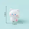 Gatito Lindo Nido de Gato Lindo Marco de Escalada para Gatos Casa para Bebés Decoración de Paisajismo DIY Accesorios Adornos de Sala de Estar Miniatura para Escritorio