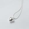 Collar de Corazón Vintage de Plata Esterlina S925 Nalan Diseño Estilo Ins Elegante Cadena para Clavícula Accesorio para el Cuello para Mujeres Y00718