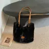 Bolso de Hombro Único 2026 Otoño/Invierno Felpa Moderno Lindo Nuevo para Mujer Gran Capacidad Tote Bolso Sencillo para el Trabajo Nicho