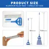 Mop de Algodão Absorvente Industrial Transfronteiriço para Hospitais, Mop de Cera Espessado Estilo Americano, Acessórios Tradicionais de Mop