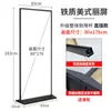 Suporte de Exibição Li Ping Vertical de Chão Suporte para Pôster de Placa Kt Outdoor à Prova de Vento Painel de Exibição Billboard Suporte Roll-Up