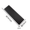 Marcador de libros de metal de acero inoxidable con borde cruzado fino en stock, material láser en blanco, marcapáginas de regalo para profesores para vacaciones.