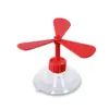 Casco de Motocicleta Eléctrica Ventosa Casco Sombrero de Libélula de Bambú Hélice Linda Casco para Llevar Ventilador Decorativo
