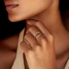 Anillo abierto con forma de serpiente y microincrustaciones de circonitas, diseño único de moda transfronteriza, exquisito anillo de dedo índice Joker, venta al por mayor