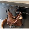 Mochila de Ombro Tote de Grande Capacidade Retro de Alto Padrão Transfronteiriça Feminina Nova Outono e Inverno para o Trabalho
