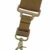 Cuerda Cruzada de Ventilador Militar Táctico para Exteriores Correa Táctica Gancho Táctica Correa Táctica de 2 Puntos de un Solo Punto Cuerda Cruzada Cuerda de Nylon