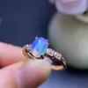 Anel de Opala Natural Super Bonito, Feito à Mão com Materiais Cuidadosamente Selecionados, Cores Lindoas e Excelente Qualidade de Cristal