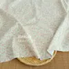 Tejido de Sarga de Algodón Cepillado, Pijamas de Otoño e Invierno, Pequeños Estampados Florales Cálidos, Ropa para Niños, Telas para Ropa de Casa