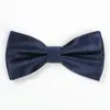 Pajarita Puntiaguda para Hombre Formal Estilo Coreano Puntiaguda Doble Capa Novio Boda Vino Tinto Pajarita Negra para Mujer