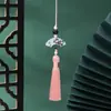 Pingente de Borla em Forma de Leque, Borla de Broche Hanfu Estilo Tinta, Pingente de Bolsa Estilo Antigo, Chaveiro, Acessórios de Pingente Criativos Atacado