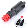 12V24v sin soldadura coche enchufe encendedor de cigarrillos de coche enchufe encendedor europeo cargador de coche cabeza macho otro