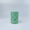 Fábrica de origen nuevo juego de tazas de EVA con agujero multicolor opcional lavable diariamente anti-quemaduras no adherente no deformación