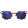 (Especial) Em Estoque Óculos de Sol Clássicos Bandeira Americana Roupa para Festa do Dia da Independência