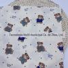 Pure Cotton Gauze Double Gauze Crepe Baby Children's Wear Tecido Pijamas Impresso Cartoon Bear Tecido Dupla Gaze