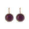Exquisitos pendientes festivos de moda de Año Nuevo 2024, pendientes de moda de la serie Advanced Sense Red, pendientes elegantes de perlas