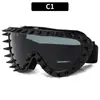 Gafas de Esquí de Montañismo Nuevas de Invierno Europeas y Americanas, Gafas a Prueba de Viento para Motocicleta, Gafas de Sol Deportivas Coloridas Antirreflejos