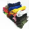 Cuerda elástica redonda de colores de 2,8-3 mm banda elástica cordón elástico para ceñir la cintura ojal cordón de ajuste cordón de zapato cordón elástico para manualidades