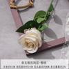Flor Falsa Única Vitoriana Simulada Flor de Seda Flor Artificial de Plástico Decoração de Sala de Estar de Alto Nível Casamento Floral Produto Acabado