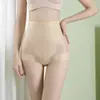 Pantalones abdominales ultrafinos, explosivos, de cintura alta, sin marcas, ajustados a la cadera, transpirables, moldeadores de cuerpo, ropa interior sexy.