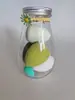 Esponja de Maquillaje con Forma de Biberón, Doble Uso para Seco y Húmedo, Borla de Esponja Delicada y que No Absorbe Polvo, Esponja de Maquillaje Tamaño Viaje para Conveniencia