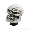 Nuevos suministros para automóviles transfronterizos cabeza de calavera de resina modificada personalizada cabeza de engranaje accesorios de cinturón universales cabeza de mango de engranaje palo de onda
