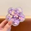 Elástico de Cabelo Infantil Não Machuca o Cabelo, Prendedor de Cabelo Pequeno para Menina, Faixa de Cabeça de Alta Elasticidade, Faixa de Cabelo para Polegar de Bebê