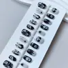 Parches para Uñas Ojo de Gato Portátiles Hechos a Mano para Manicura Removibles Venta Caliente Transfronteriza Uñas Postizas Acabadas Tiras de Uñas Pre-Hechas