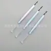Brocha de Silicona para Labios Mejorada con Tapa Pincel para Lipstick Brillo de Labios Bálsamo Labial Portátil Brocha para Difuminar Labios Herramienta de Maquillaje