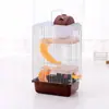 Gaiolas de Hamster Atacado do Fabricante Huatanji, Castelo Pequeno com Gaiola Luxuosa de Três Andares, Casa-Ninho de Castelo Grande