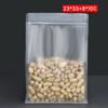 Bolsa de sellado automático octagonal multilateral de ocho lados transparente esmerilado bolsa de embalaje sellada para té perfumado té de salud alimentario